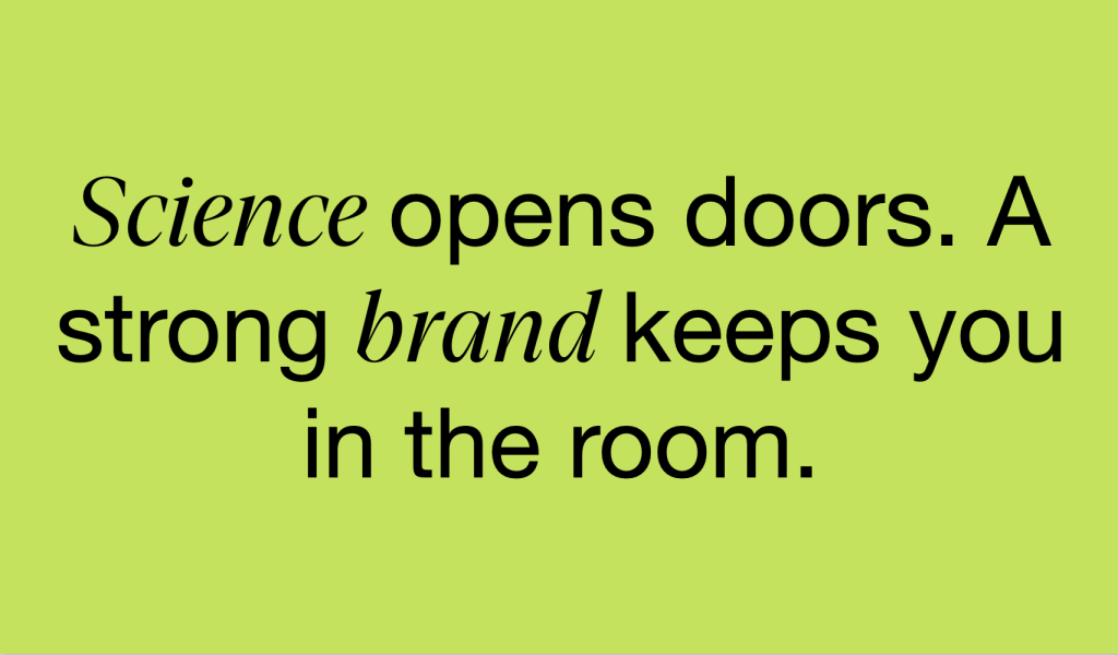 Double IP science opens doors a brand keeps you in the room